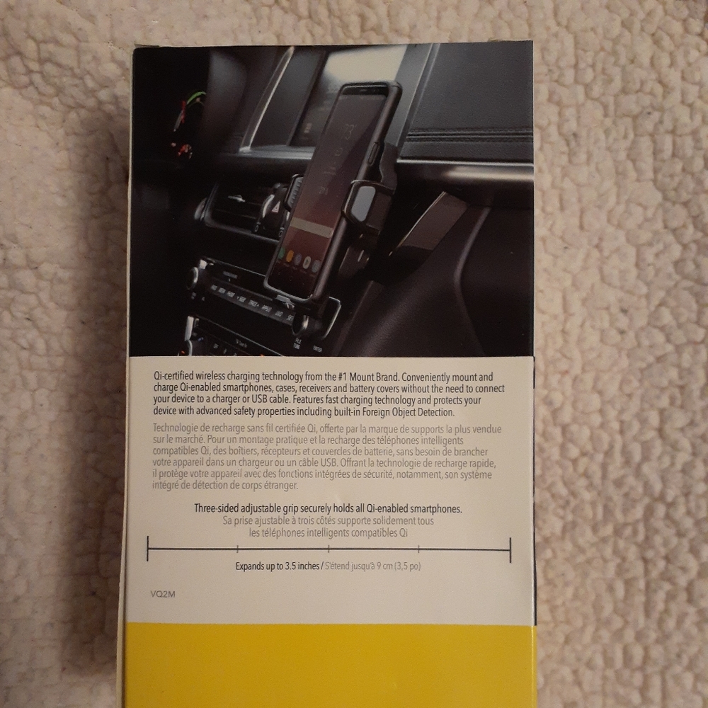 Scosche Wireless Fast Charging Universal Vent Mount - Picture 2 of 2